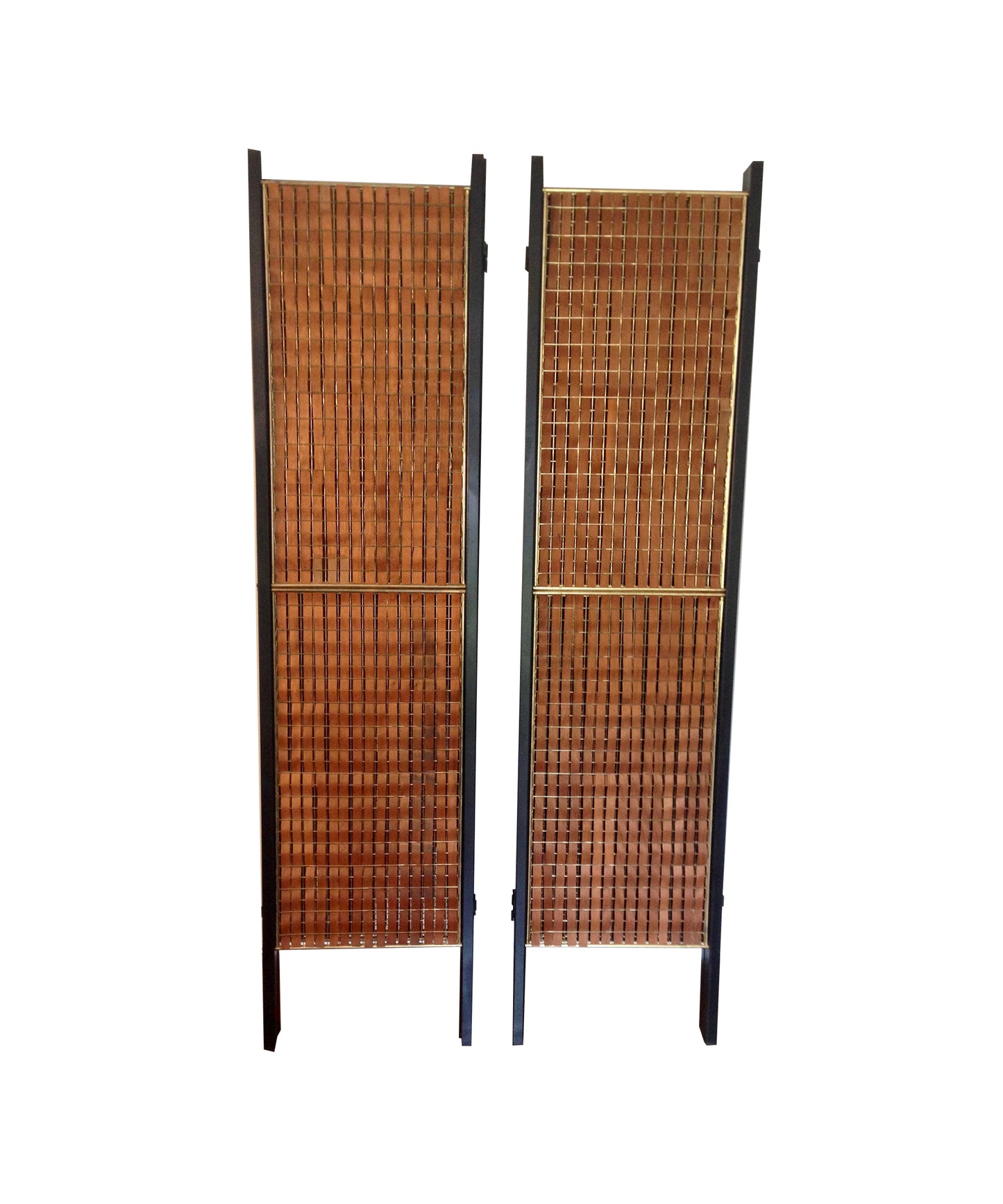 Vintage Paul McCobb Teak Room Divider Screens (1950s )- Set of 2 - Sample