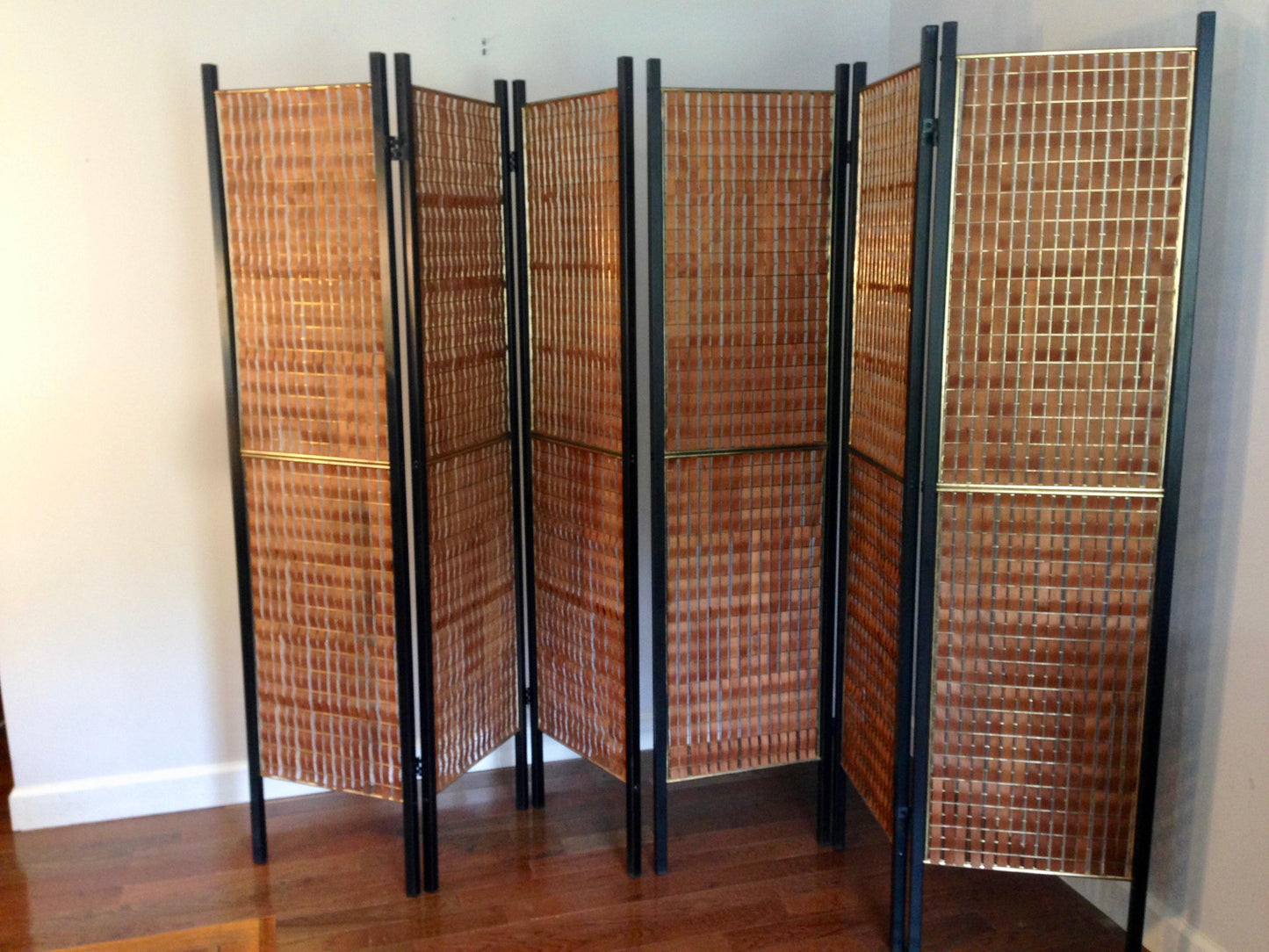 Vintage Paul McCobb Teak Room Divider Screens (1950s )- Set of 2 - Sample
