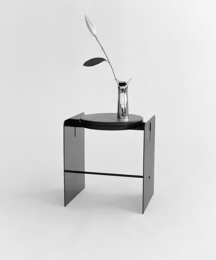 Building Blocks Stool Black