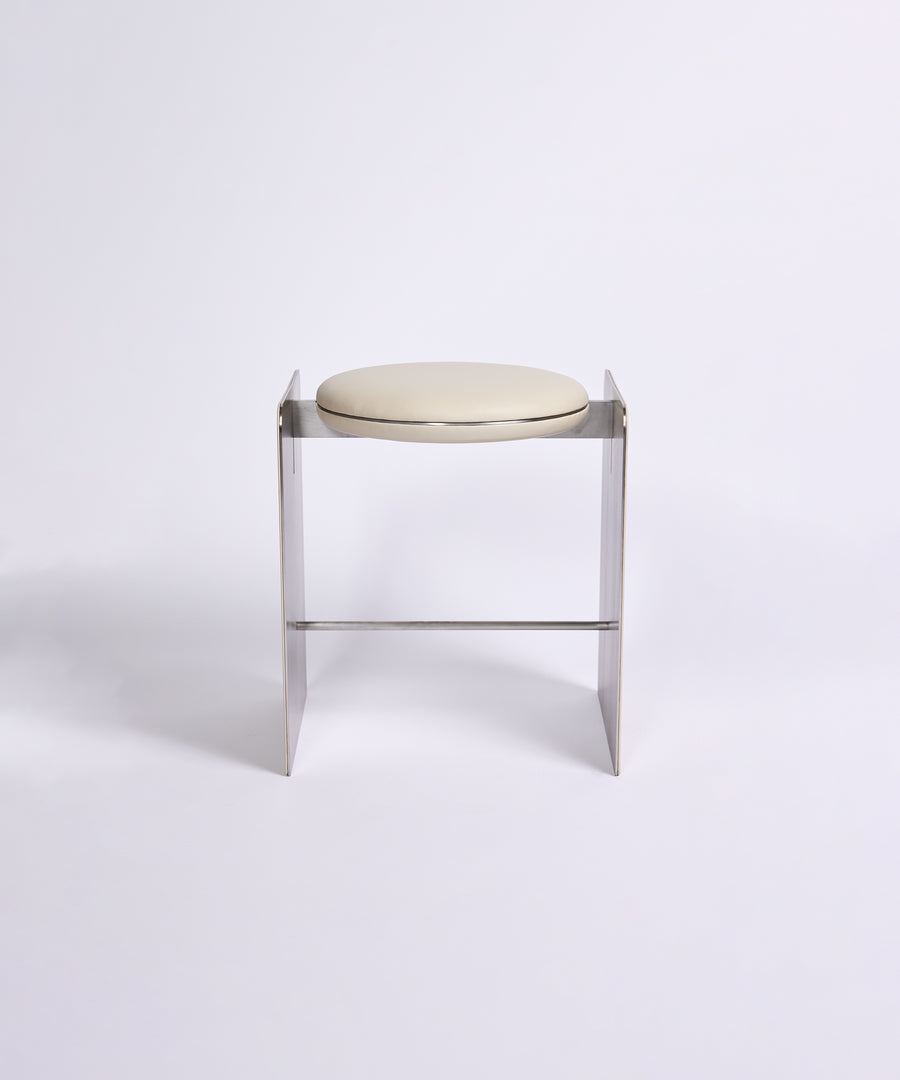 Building Blocks Stool Off White