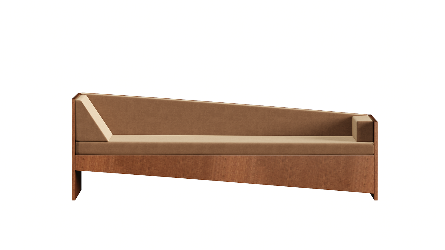 Level Wood Sofa