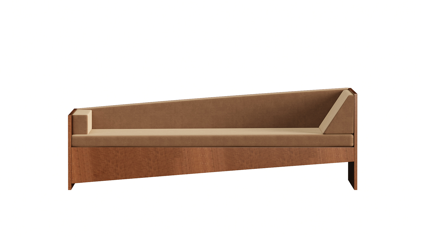 Level Wood Sofa