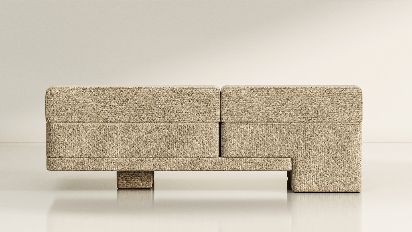 Sarsen Armless Sofa