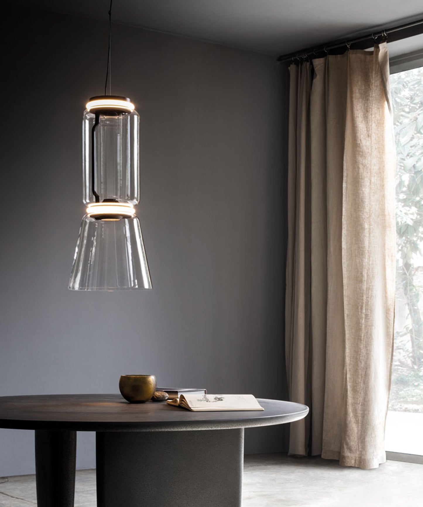 Noctambule Pendant Lamp with Cone Shade