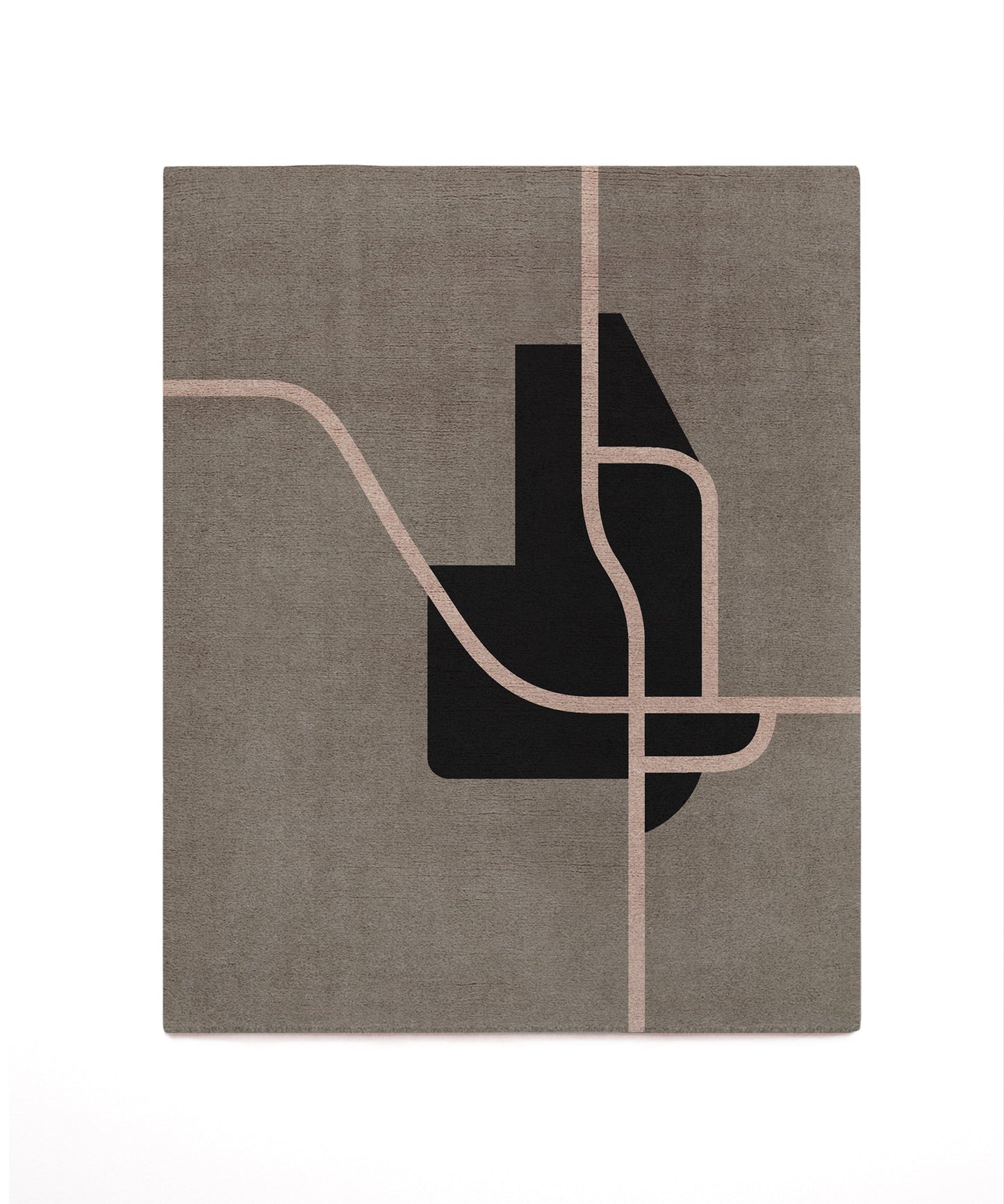 Abstract Composition 03 Area Rug - Sample
