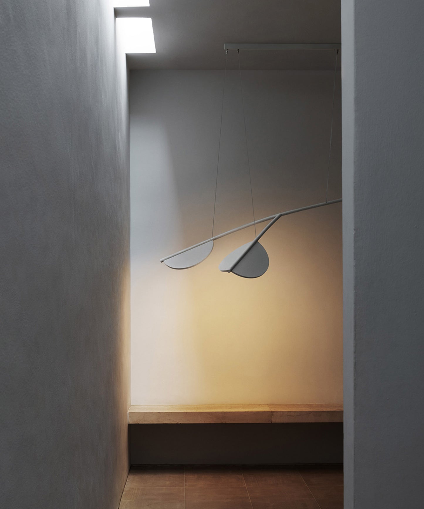 Almendra Organic Suspension Lamp, 2 Heads