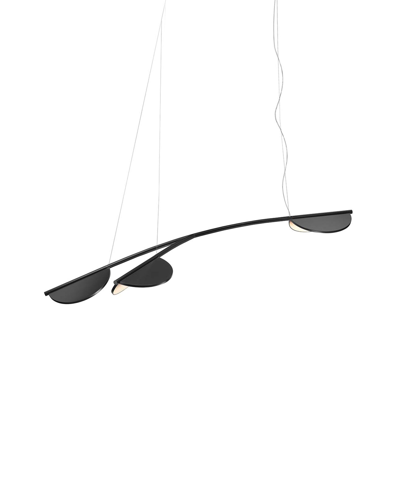 Almendra Organic Suspension Lamp, 3 Heads