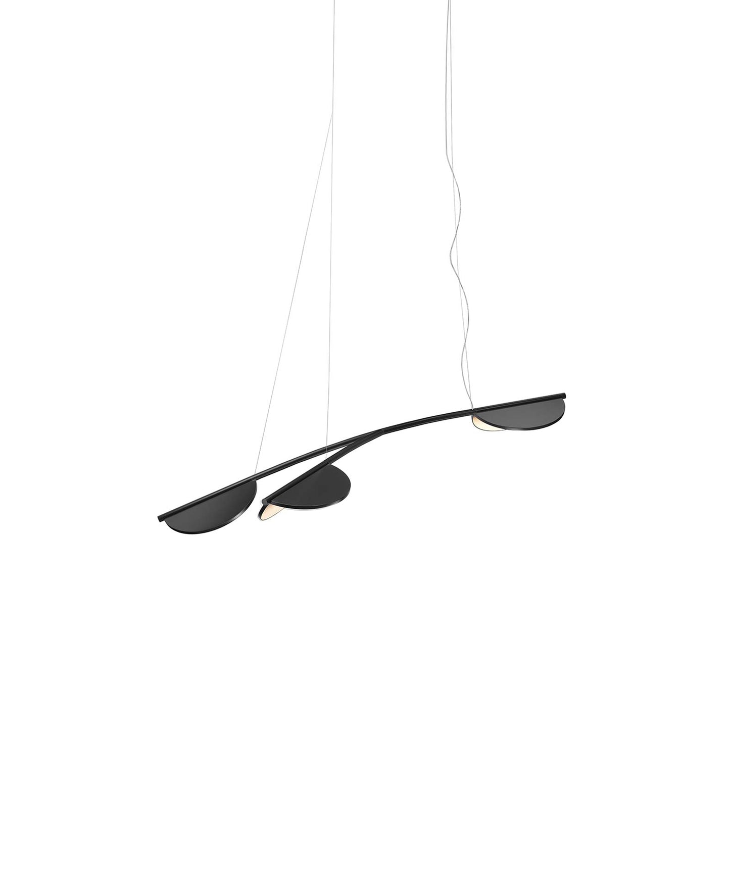 Almendra Organic Suspension Lamp, 3 Heads