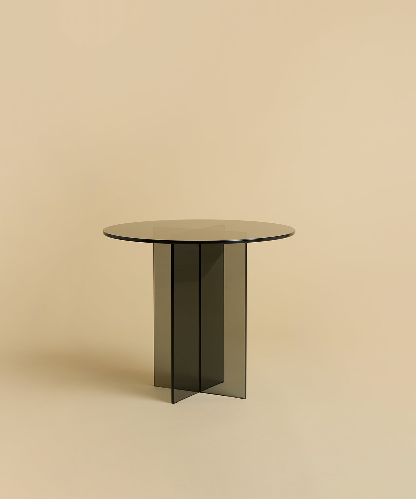Aka and Amami Coffee Table Set - Bronzed Glass - Sample