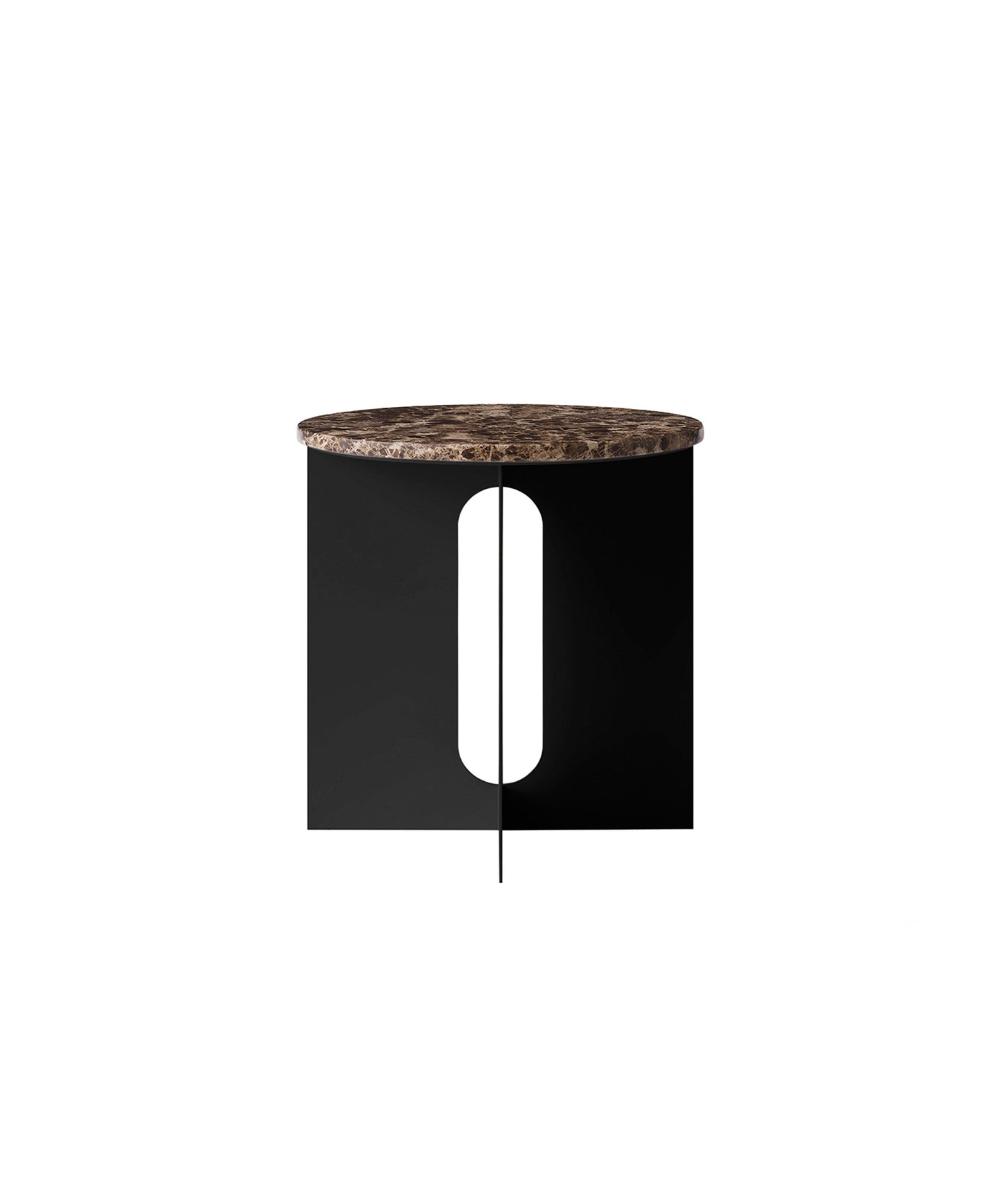 Androgyne Side Table, Steel Base