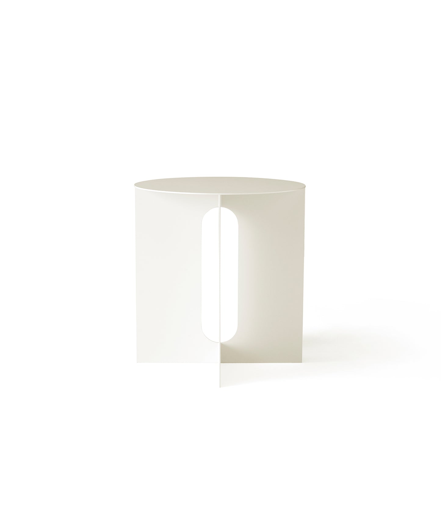 Androgyne Side Table, Steel Base