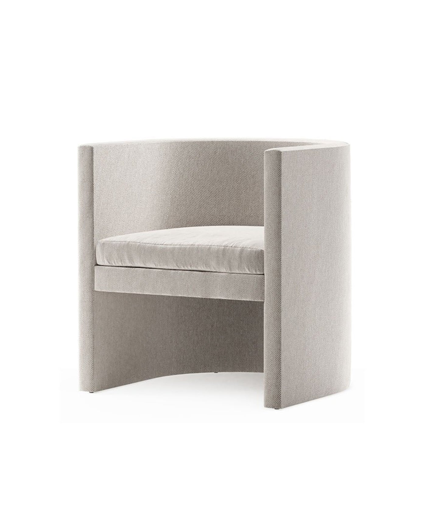 Arc Armchair, Ivory Boucle - Sample