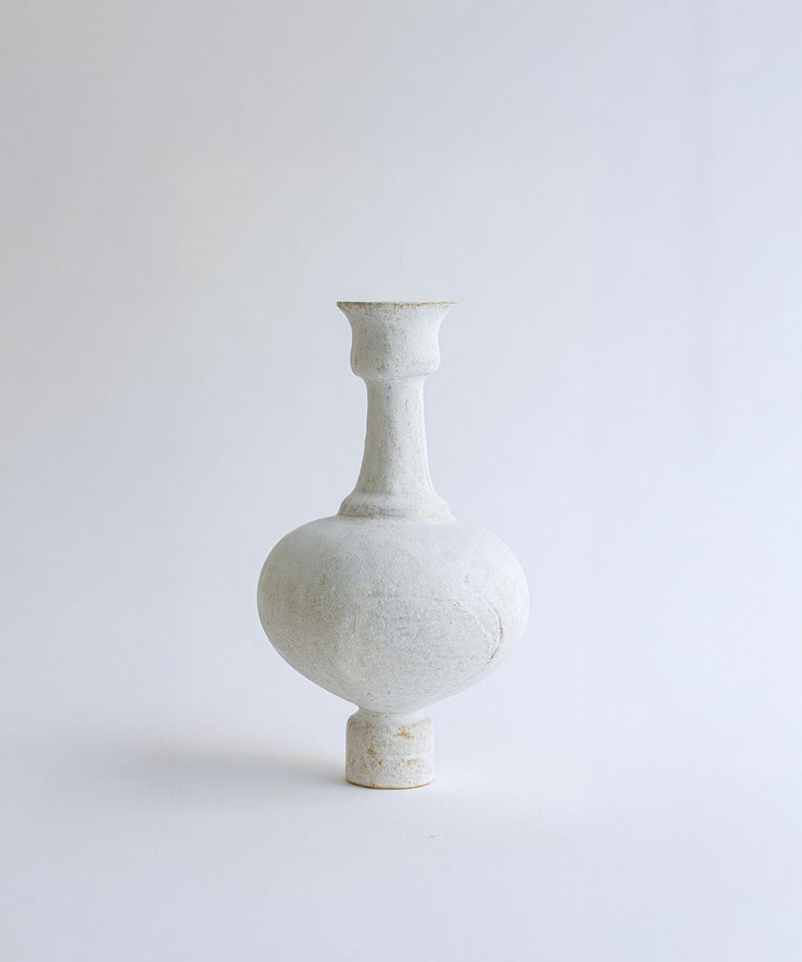 Arq 005 Blanco Hueso Vase