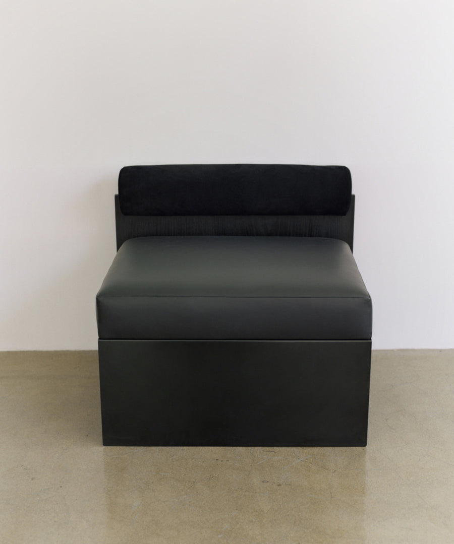 Building Blocks Lounge Chair Black