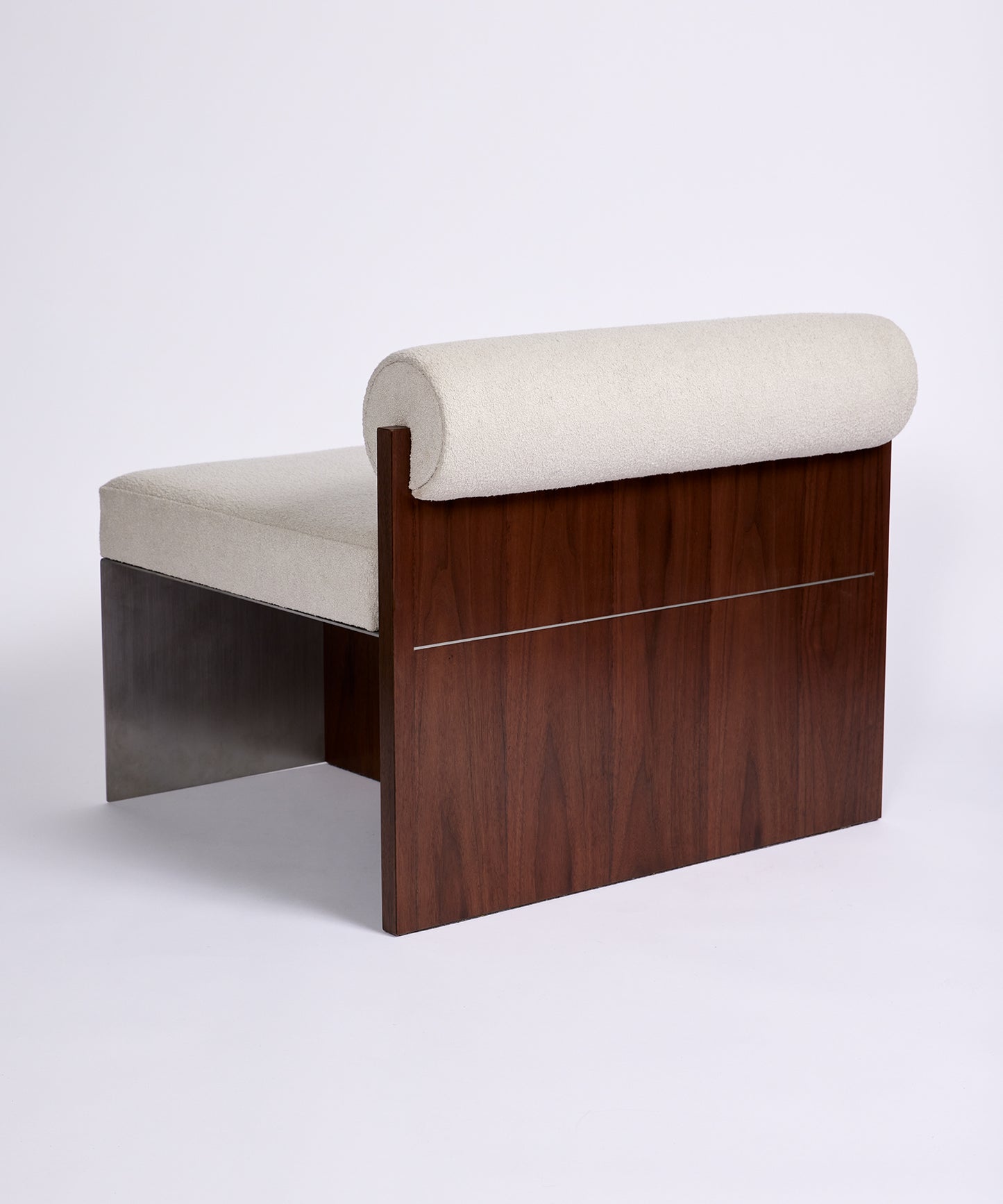 Building Blocks Lounge Chair Walnut