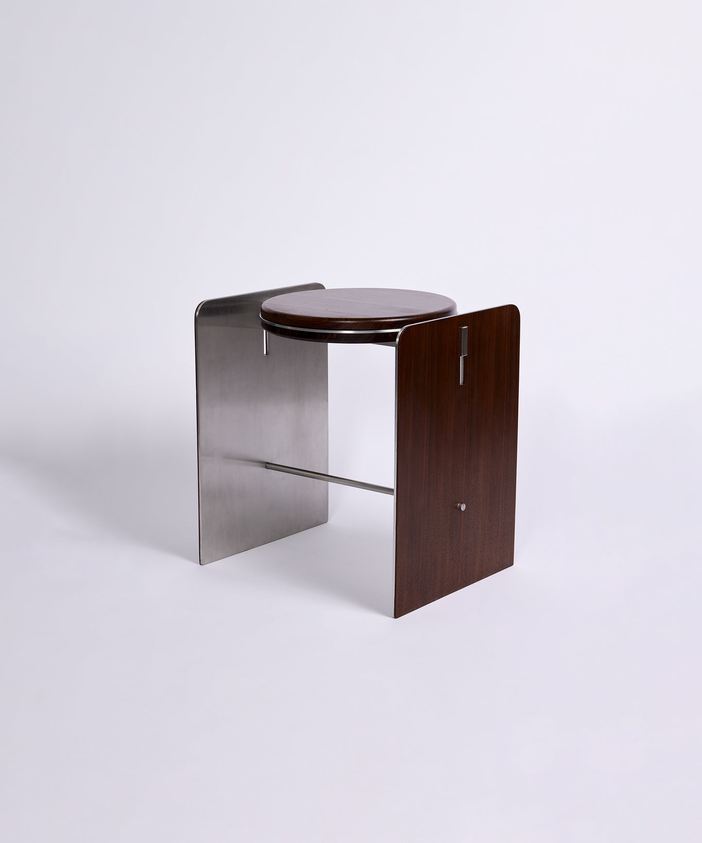 Building Blocks Stool Walnut