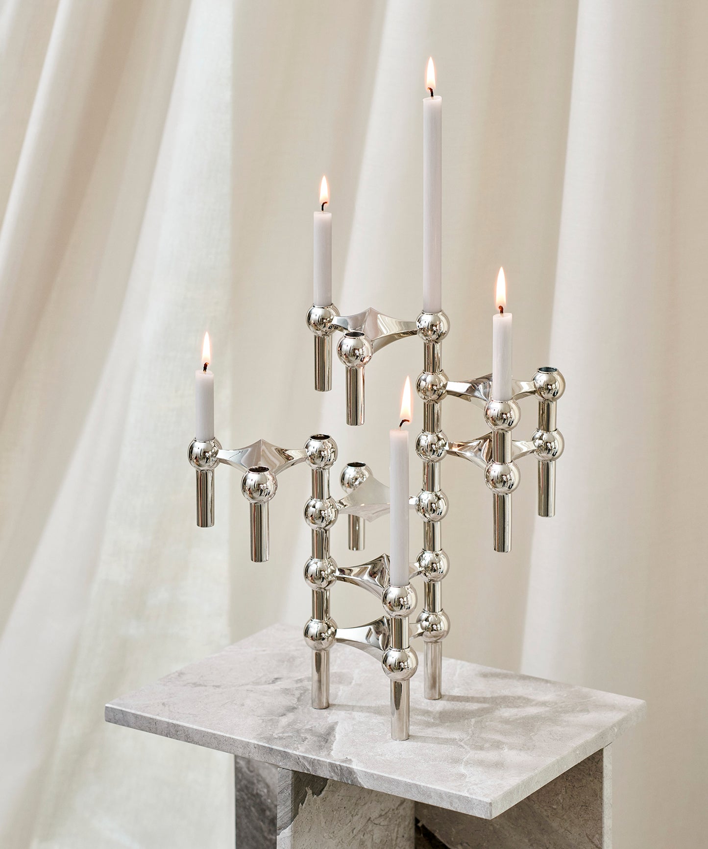 STOFF Nagel Candle Holder