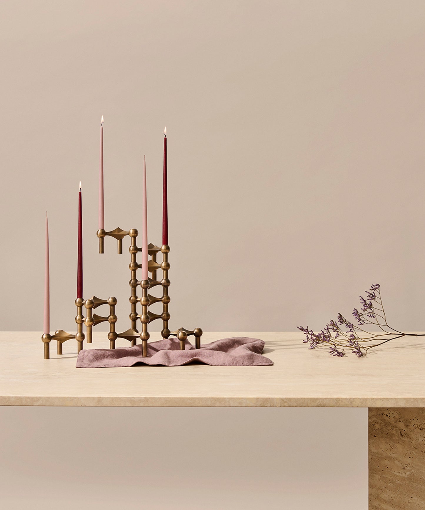 STOFF Nagel Candle Holder