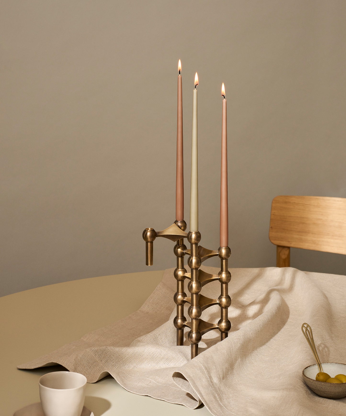 STOFF Nagel Candle Holder