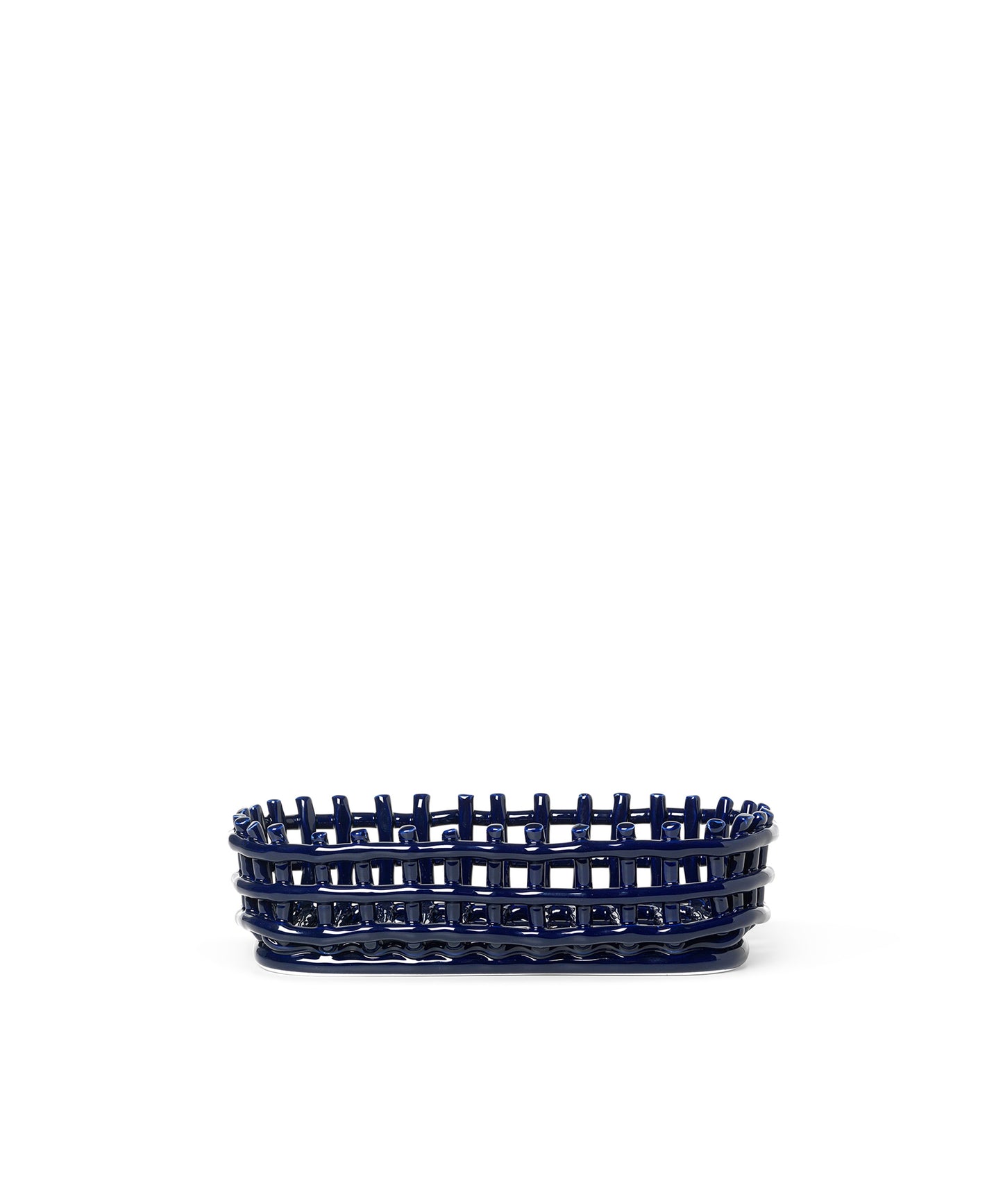 Ceramic Oval Basket