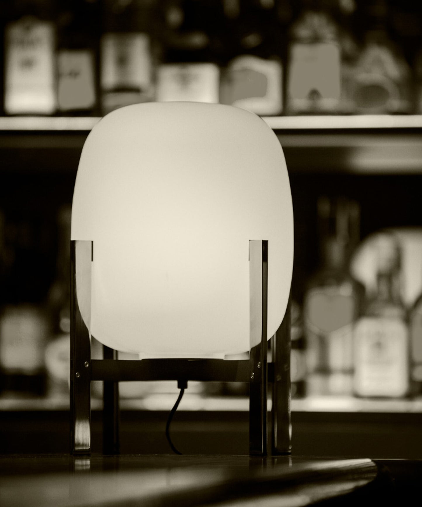 Cesta Metalica Table Lamp