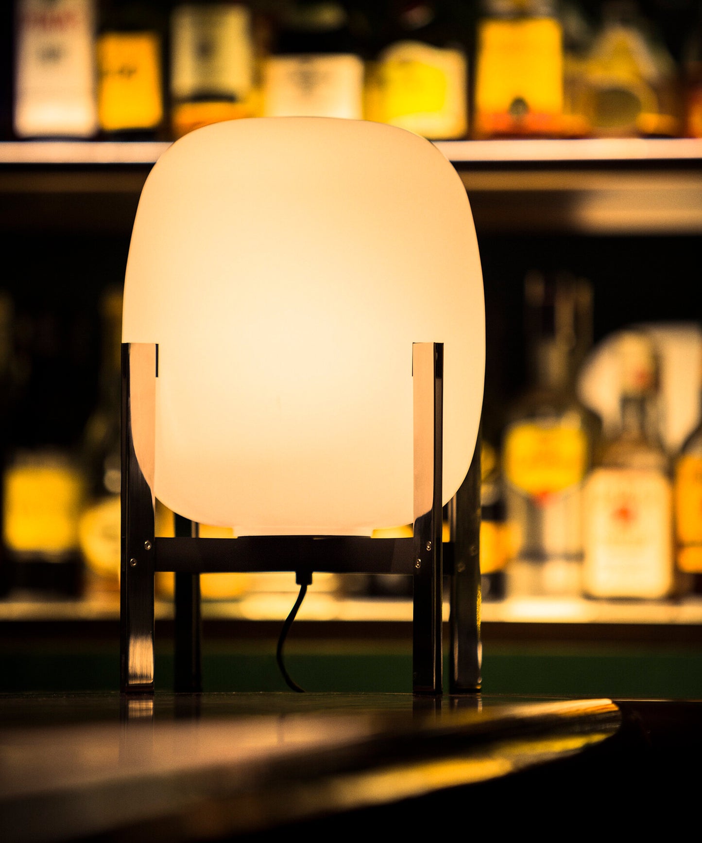 Cesta Metalica Table Lamp