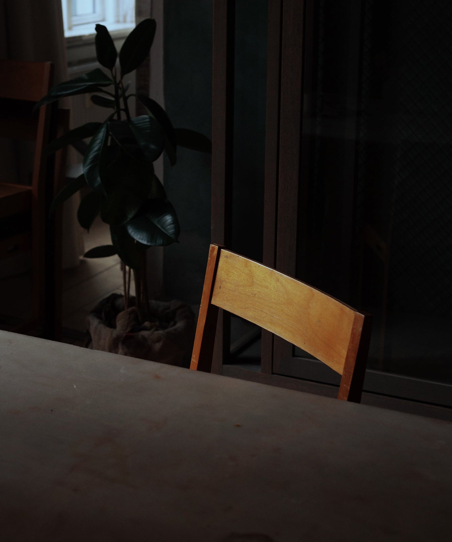 Chair 01 - Counter Height- Warm Brown - Sample