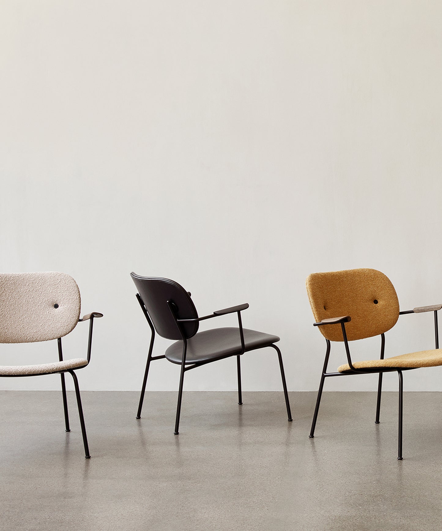 Co Lounge Chair, Fully Upholstered
