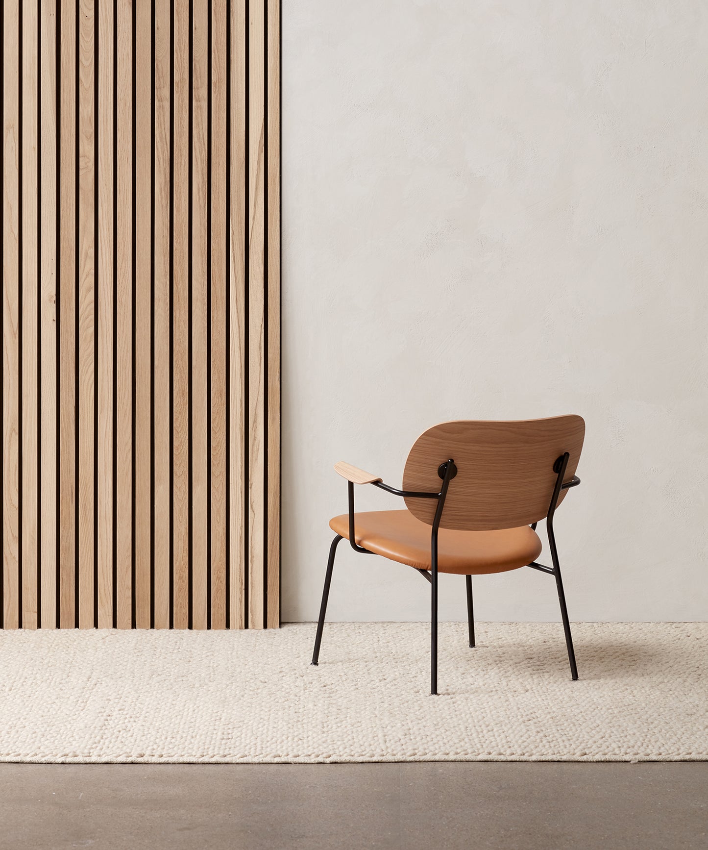 Co Lounge Chair, Seat Upholstered