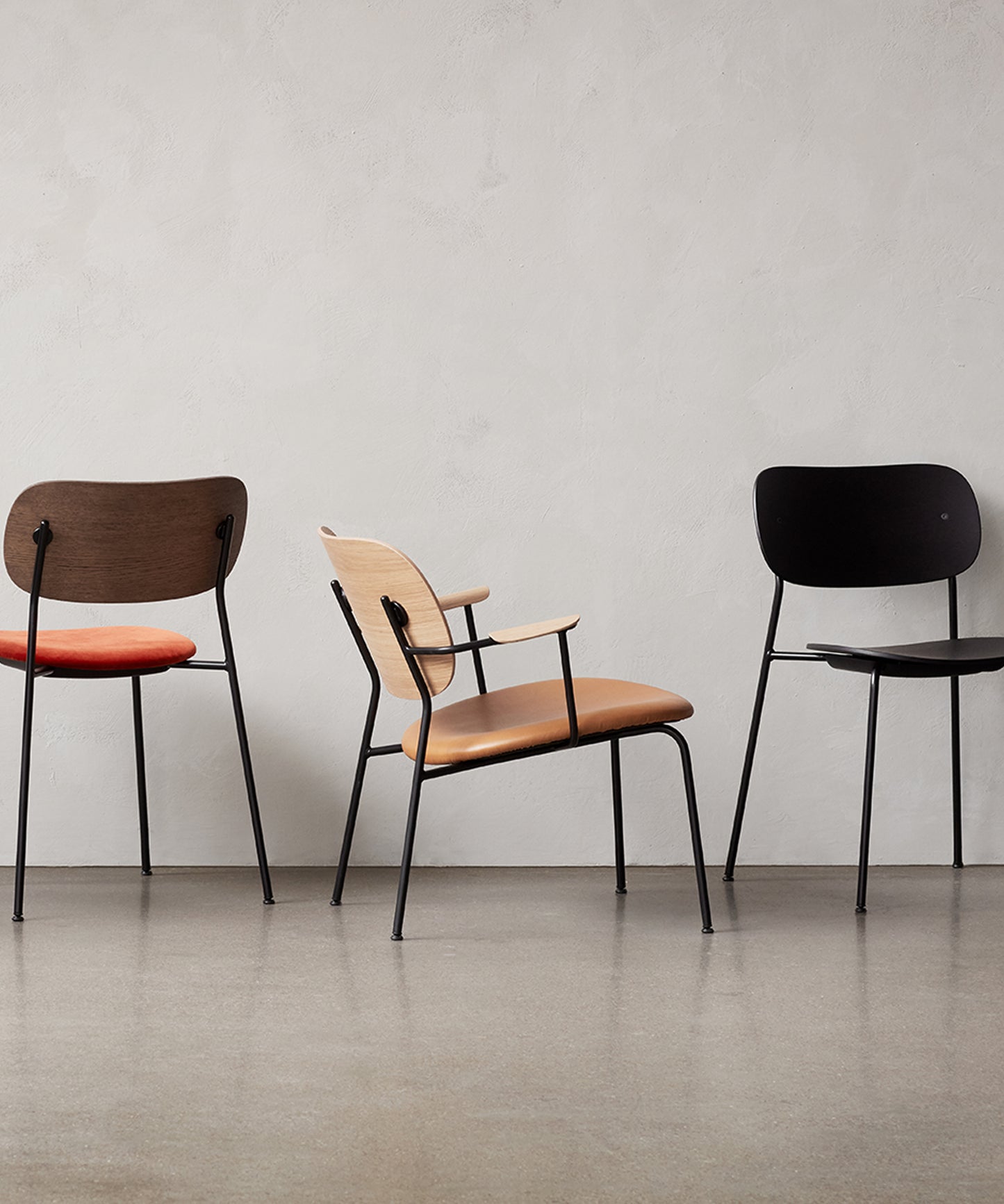 Co Lounge Chair, Seat Upholstered