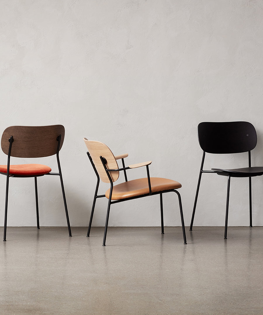 Co Lounge Chair, Seat Upholstered