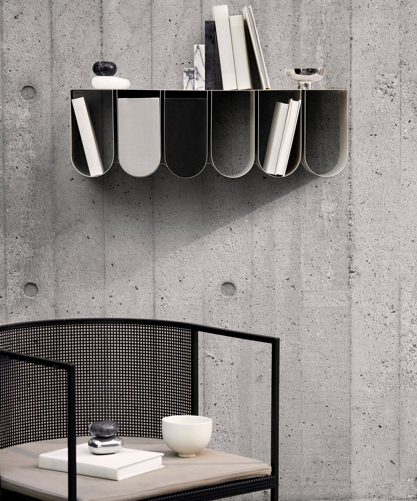 Curved Wall Shelf