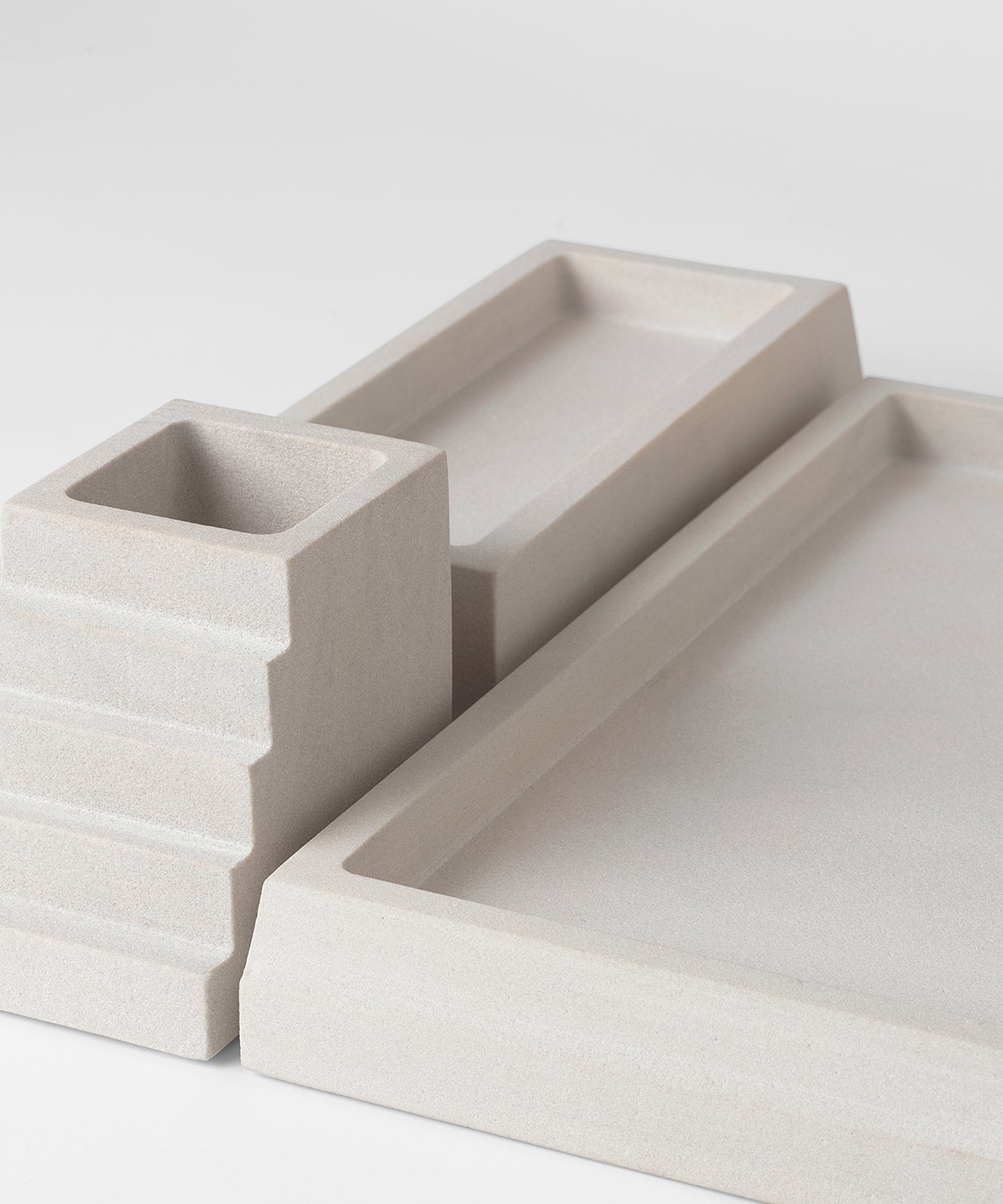 Sandstone Desk Organizer
