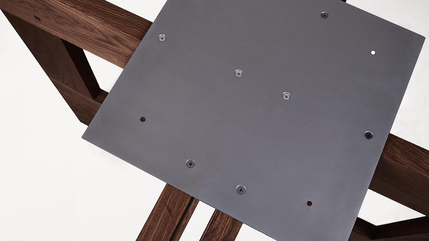 Farmhouse Square Trestle Table