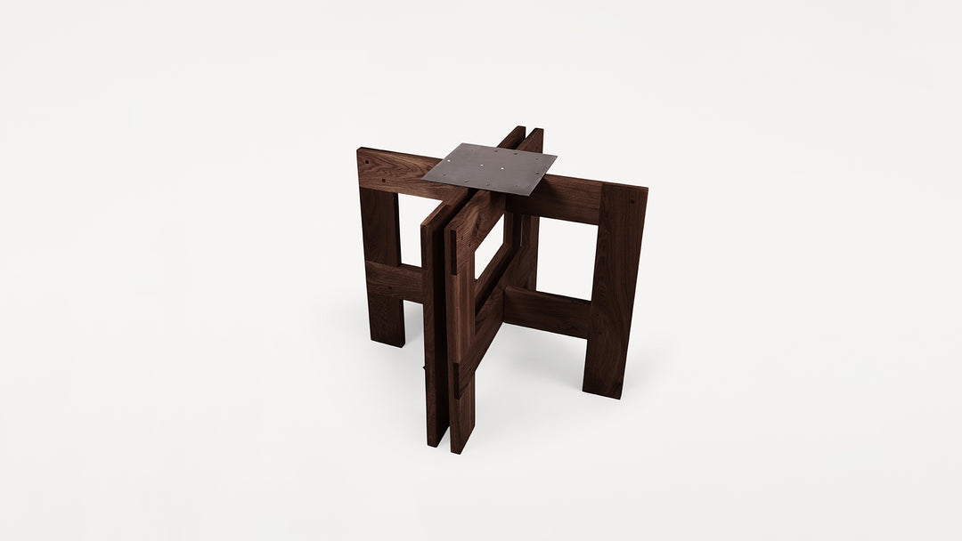 Farmhouse Square Trestle Table