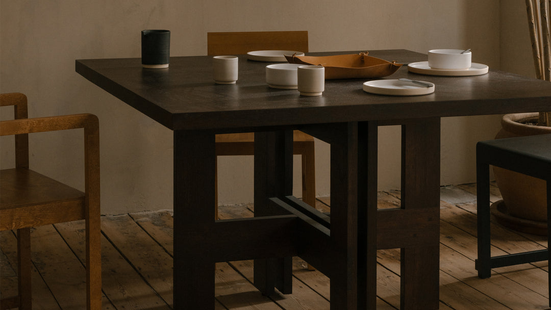 Farmhouse Square Trestle Table