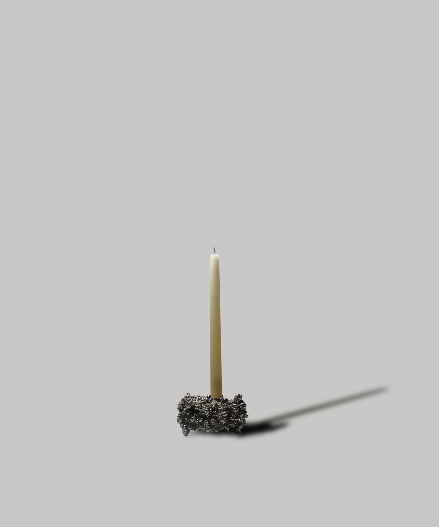 Fisherman Chrome Candle Holder