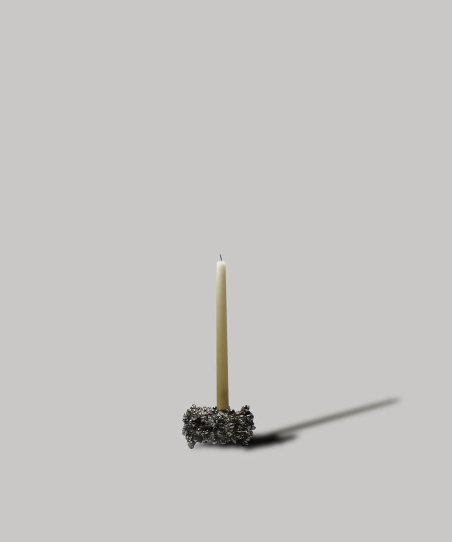 Fisherman Chrome Candle Holder