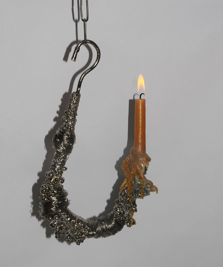 Fisherman Hook Candle Holder