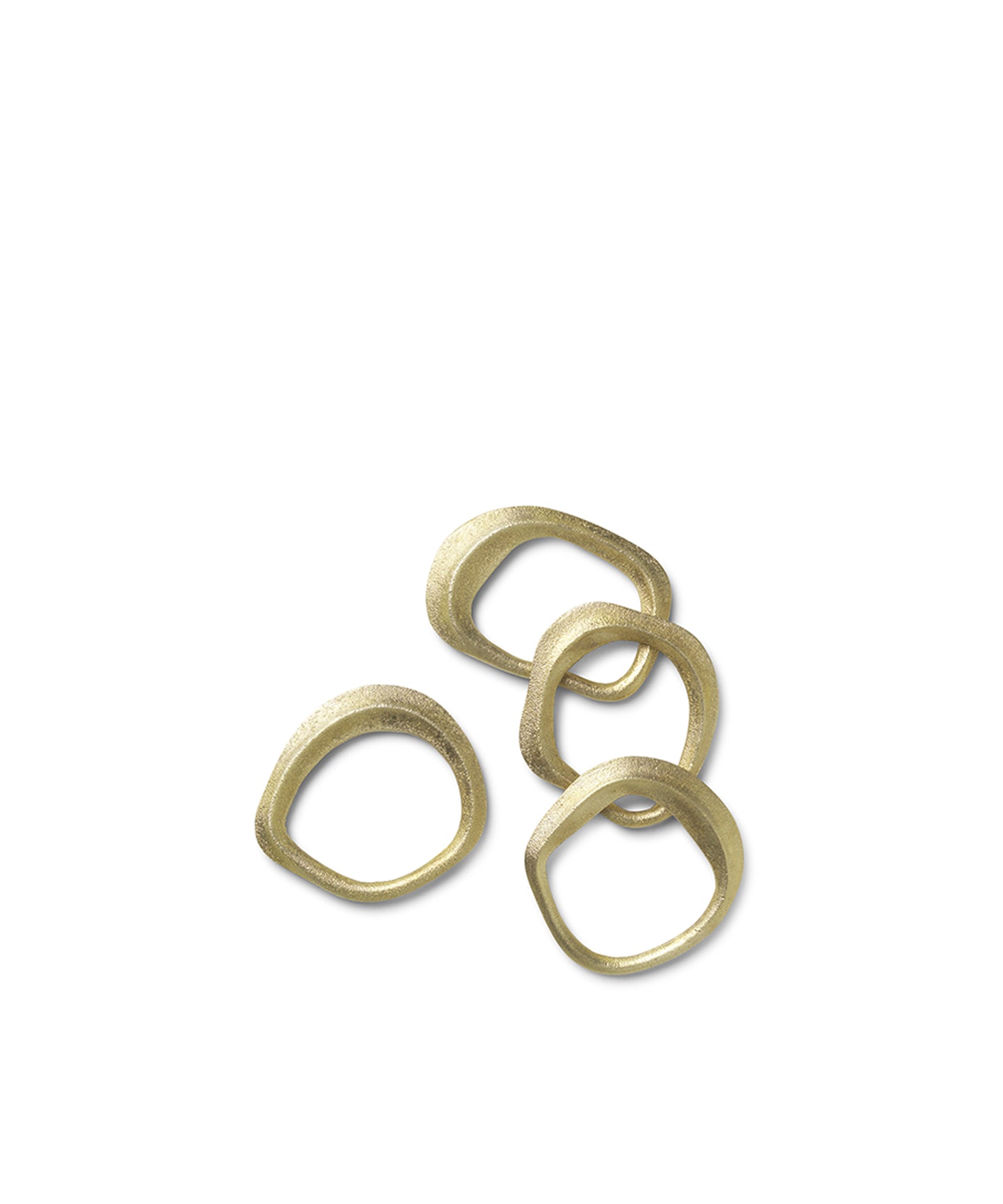 Flow Napkin Rings-Set of 4