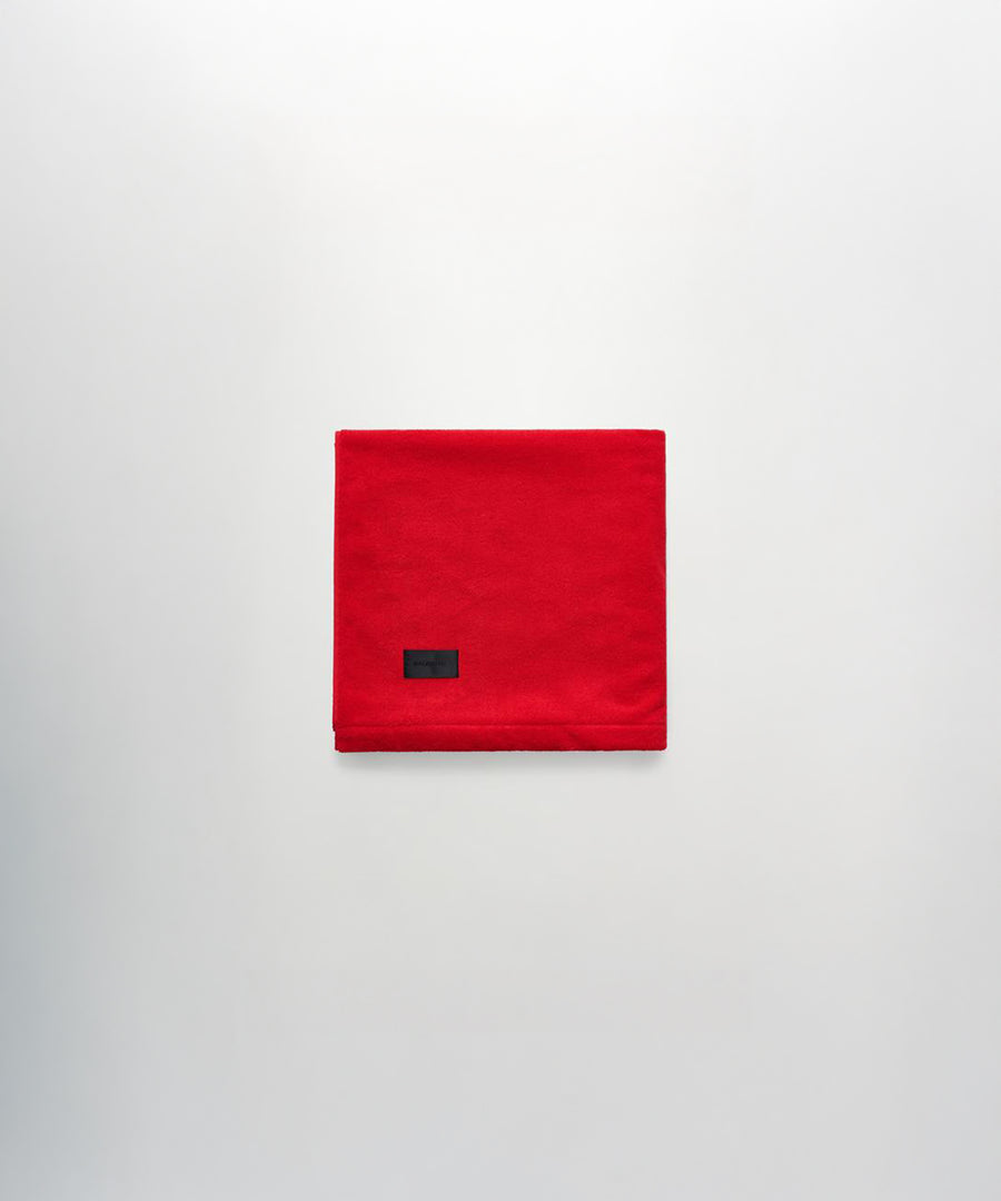Gelato Bath Sheet, Goji Red