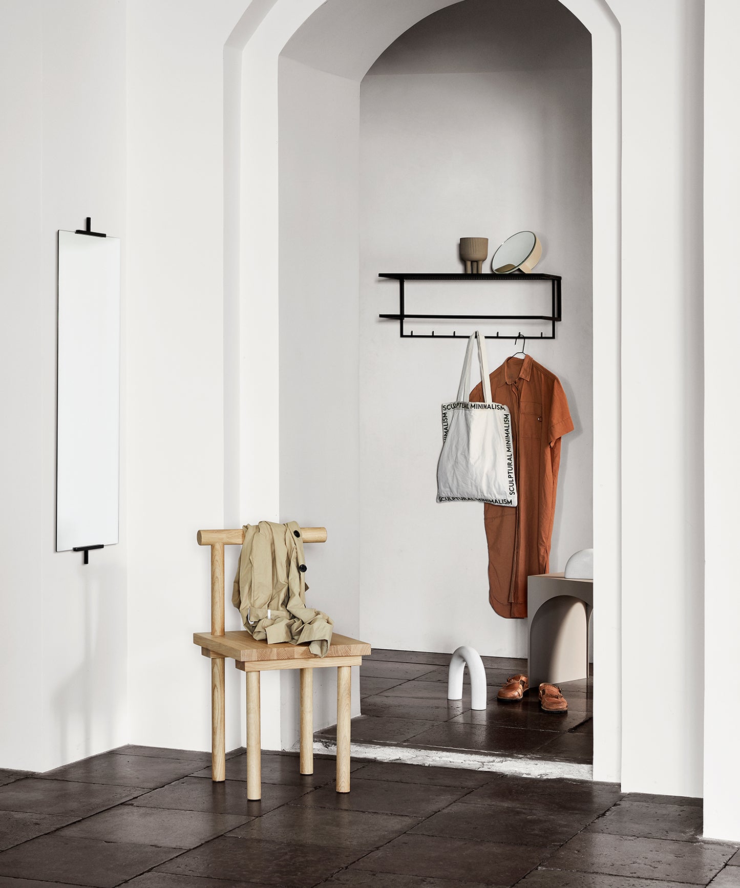 Grid Coat Hanger