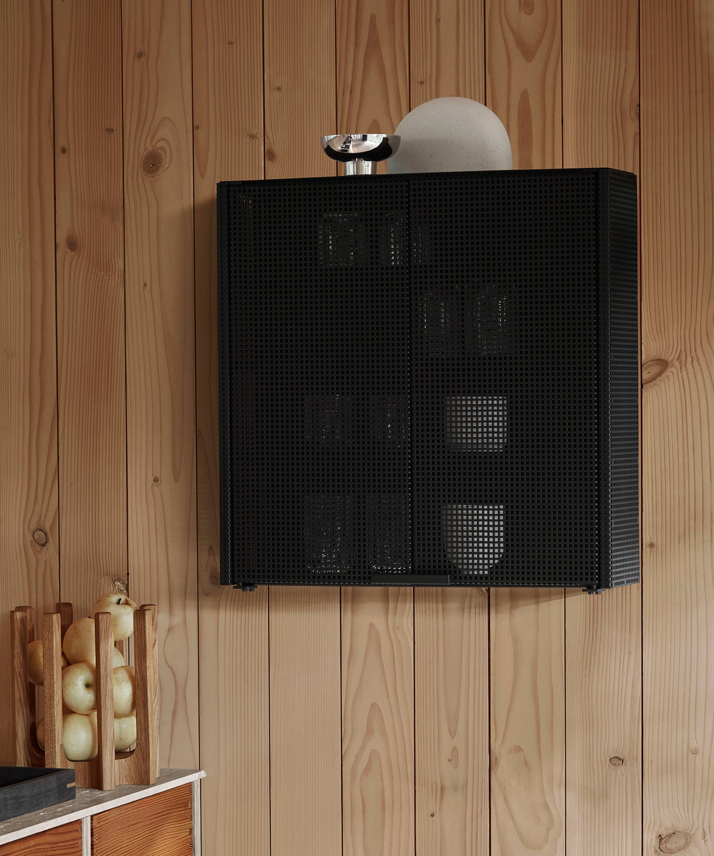 Grid Wall Cabinet