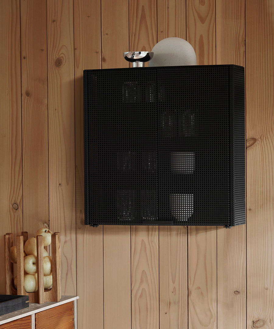Grid Wall Cabinet