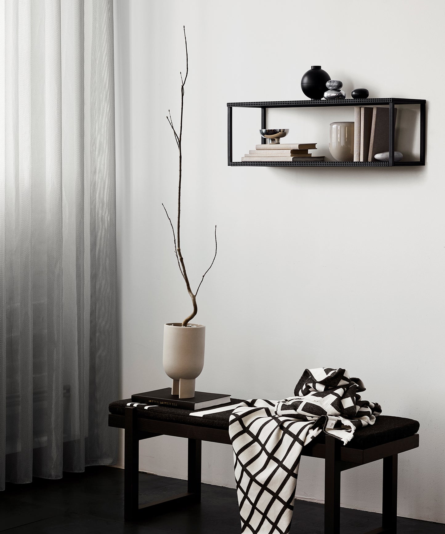 Grid Wall Shelf