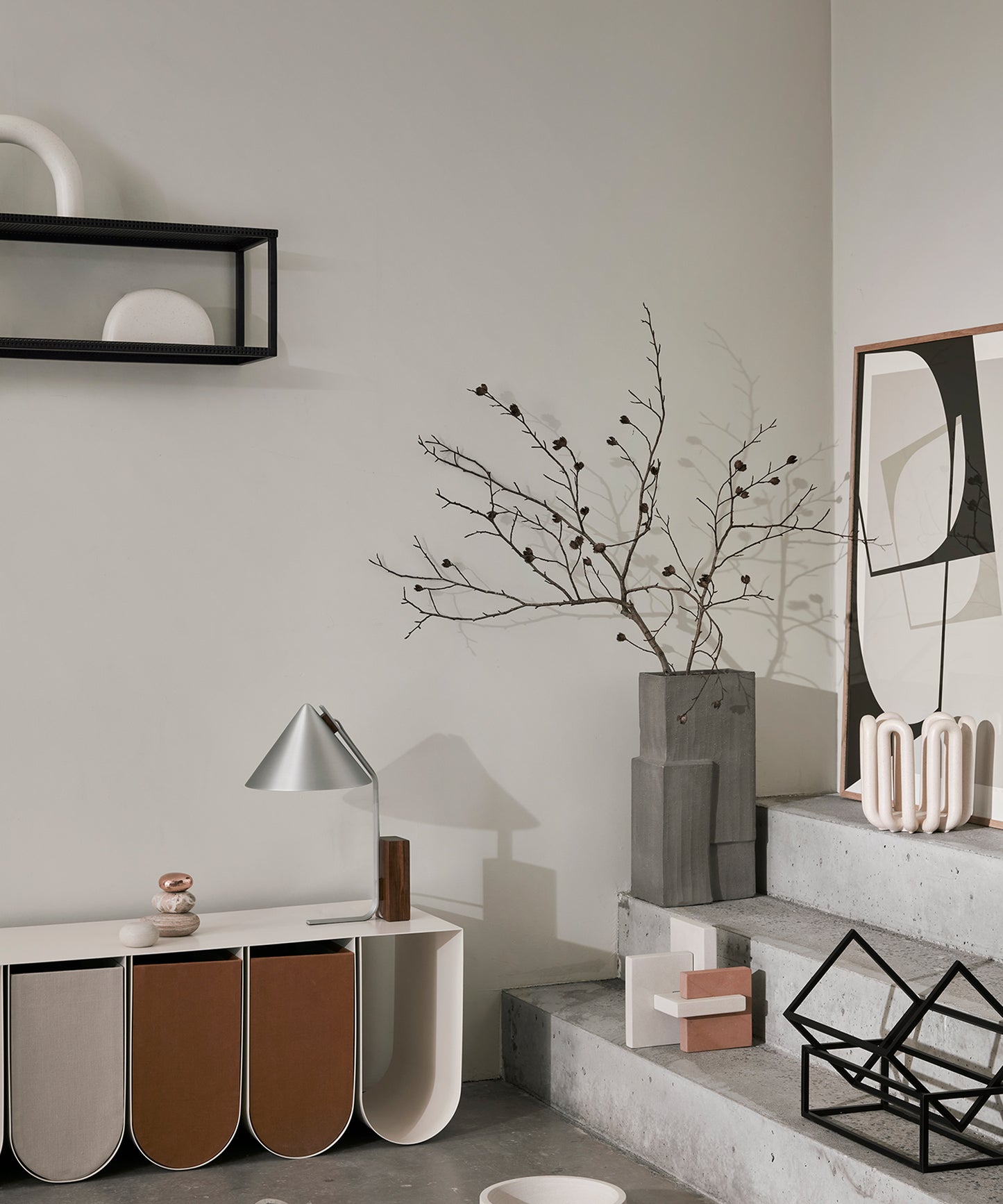 Grid Wall Shelf