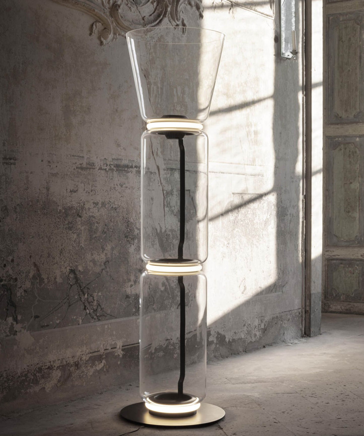 Noctambule Floor Lamp with Cone Shade