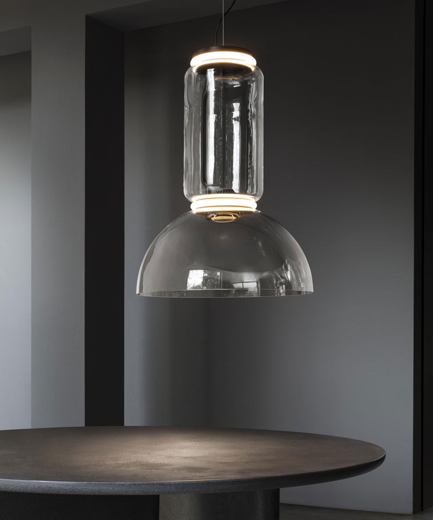 Noctambule Pendant Lamp with Bowl Shade