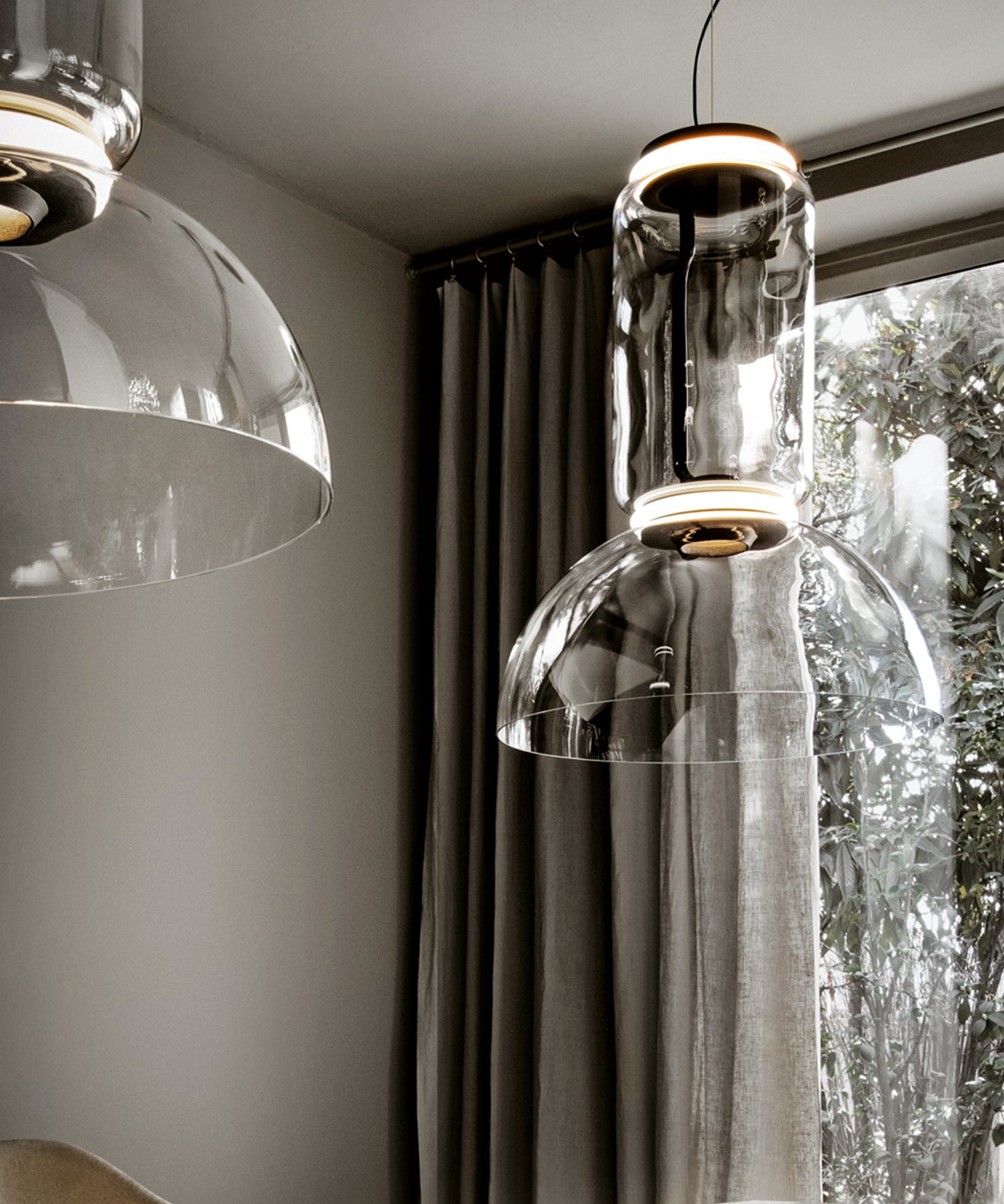 Noctambule Pendant Lamp with Bowl Shade