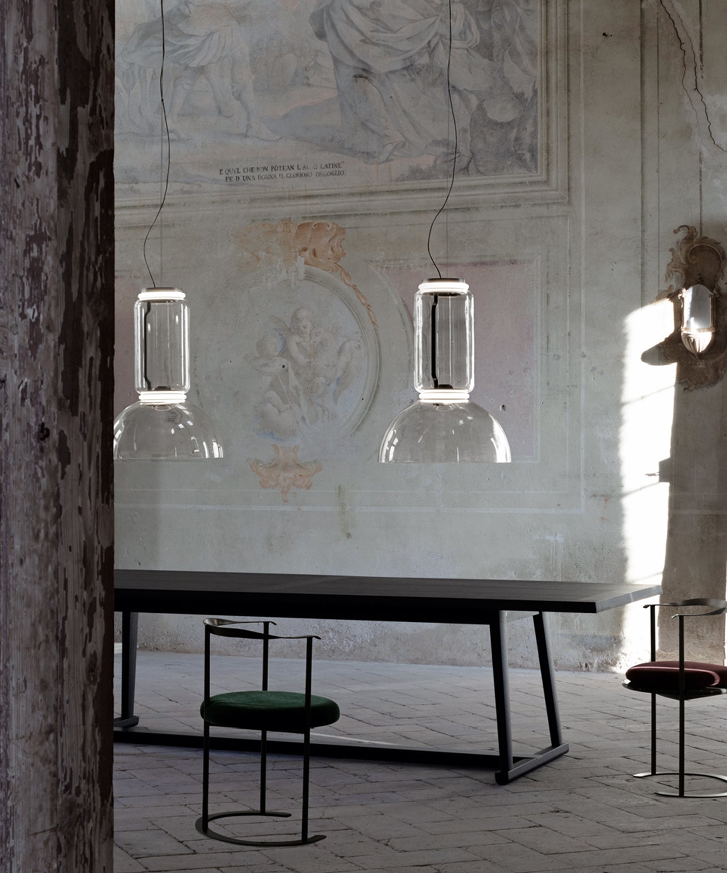 Noctambule Pendant Lamp with Bowl Shade